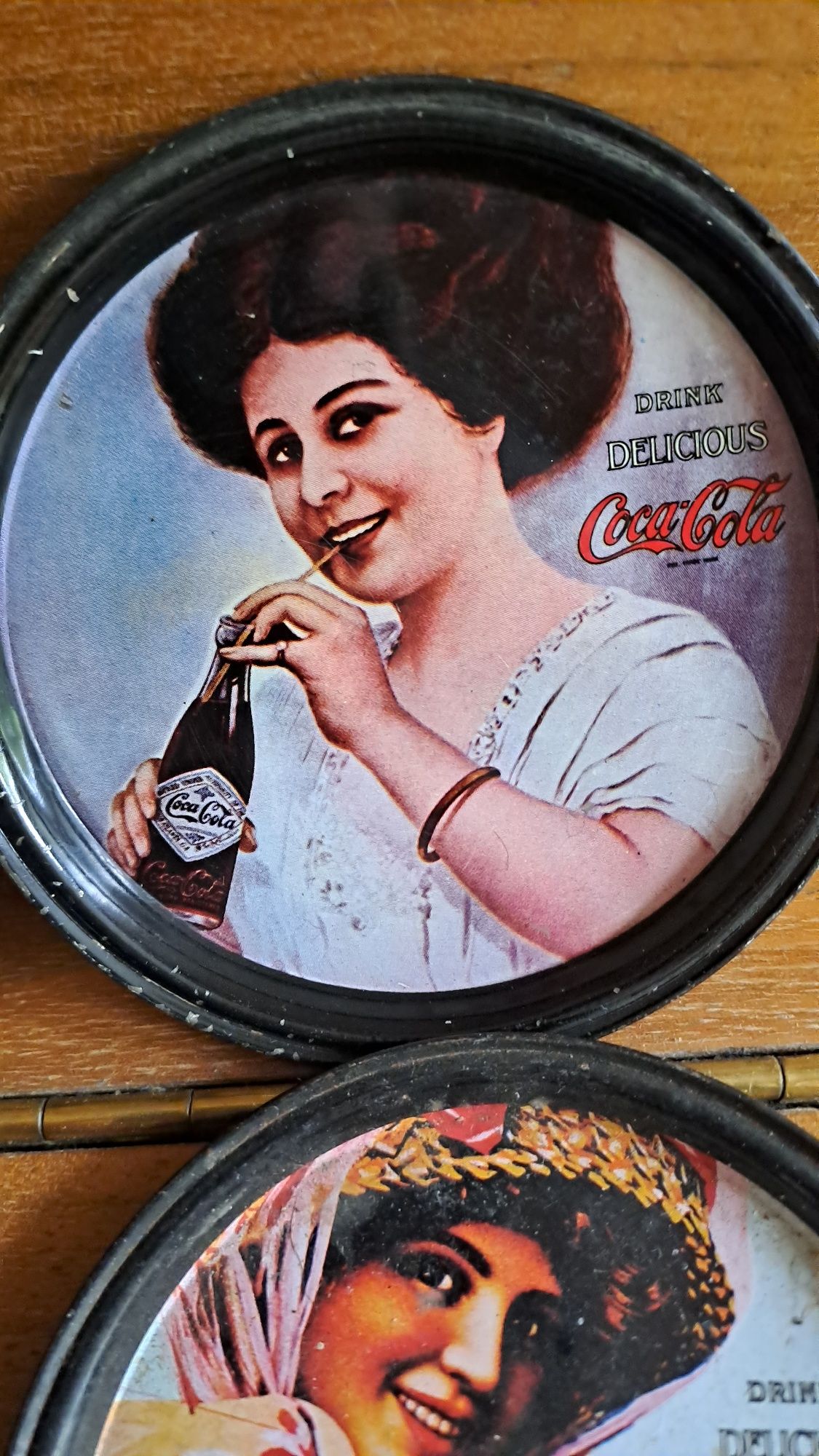 Stare podstawki pod napoje coca cola  5szt
