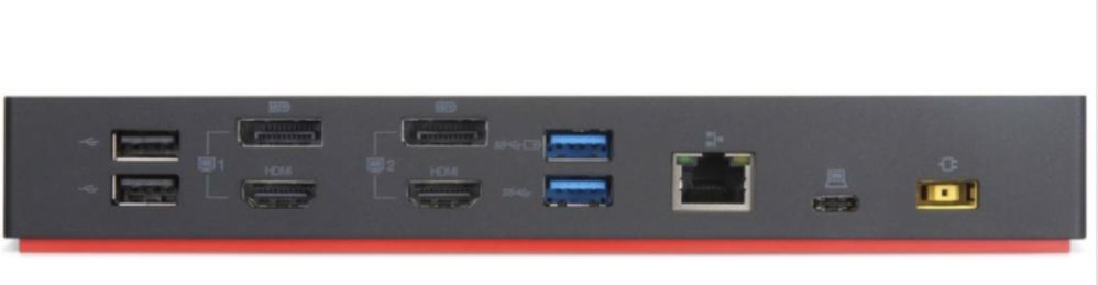 ThinkPad Hybrid USB-C with USB-A Dock -EU 135W