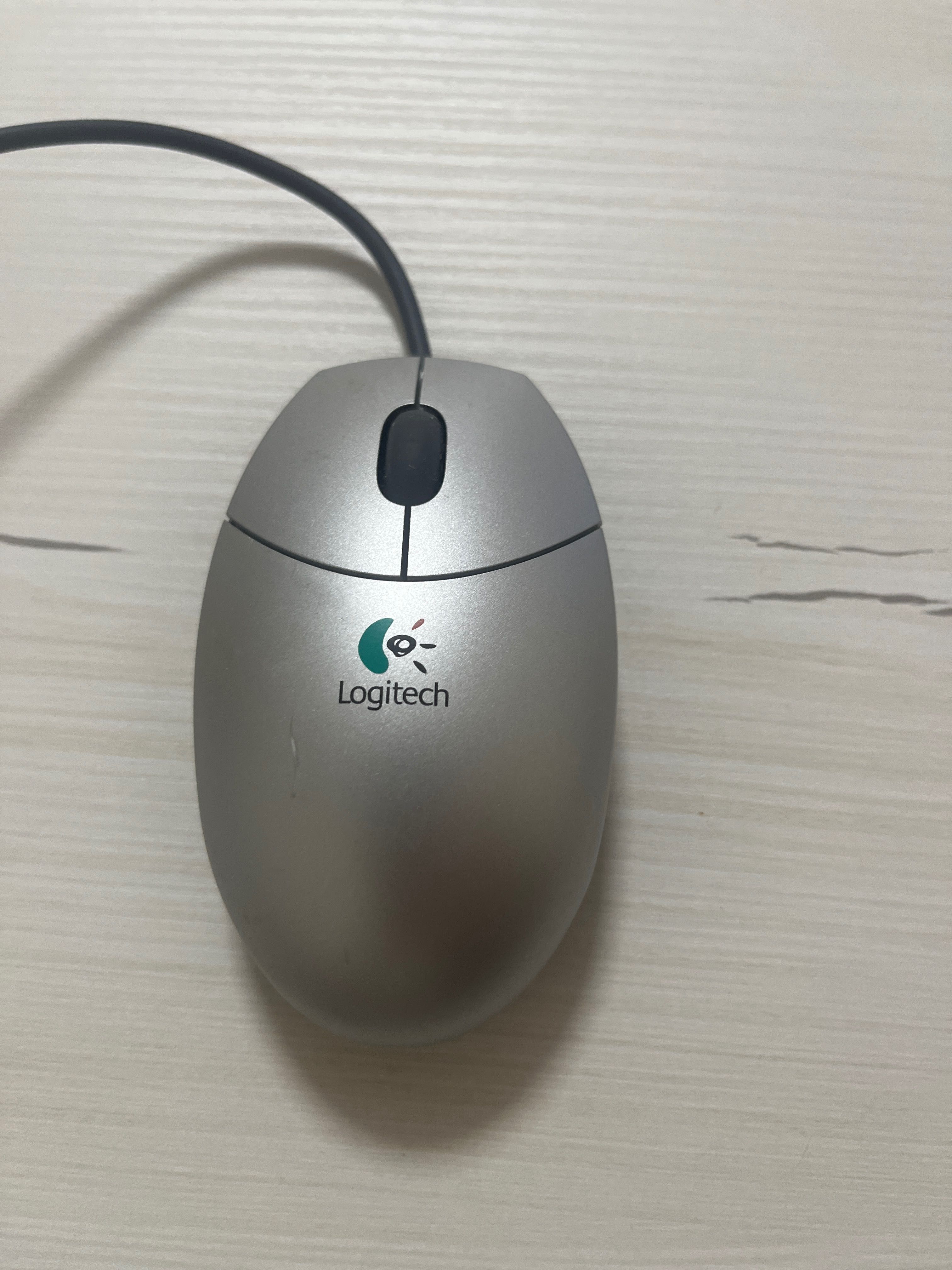 Rato USB Logitech – Cinzento, Funcional e Prático
