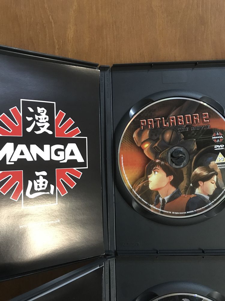 Dvd Patlabor  (2 dvds) Manga