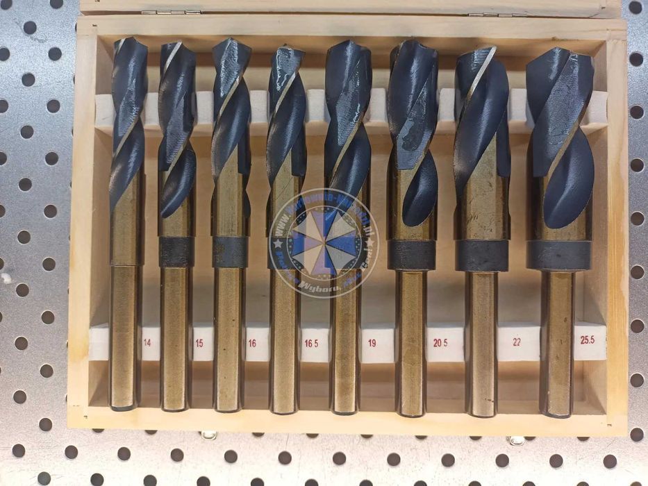 Zestaw Wierteł Kobaltowych 14-25,5mm 8-el wiertła kobaltowe