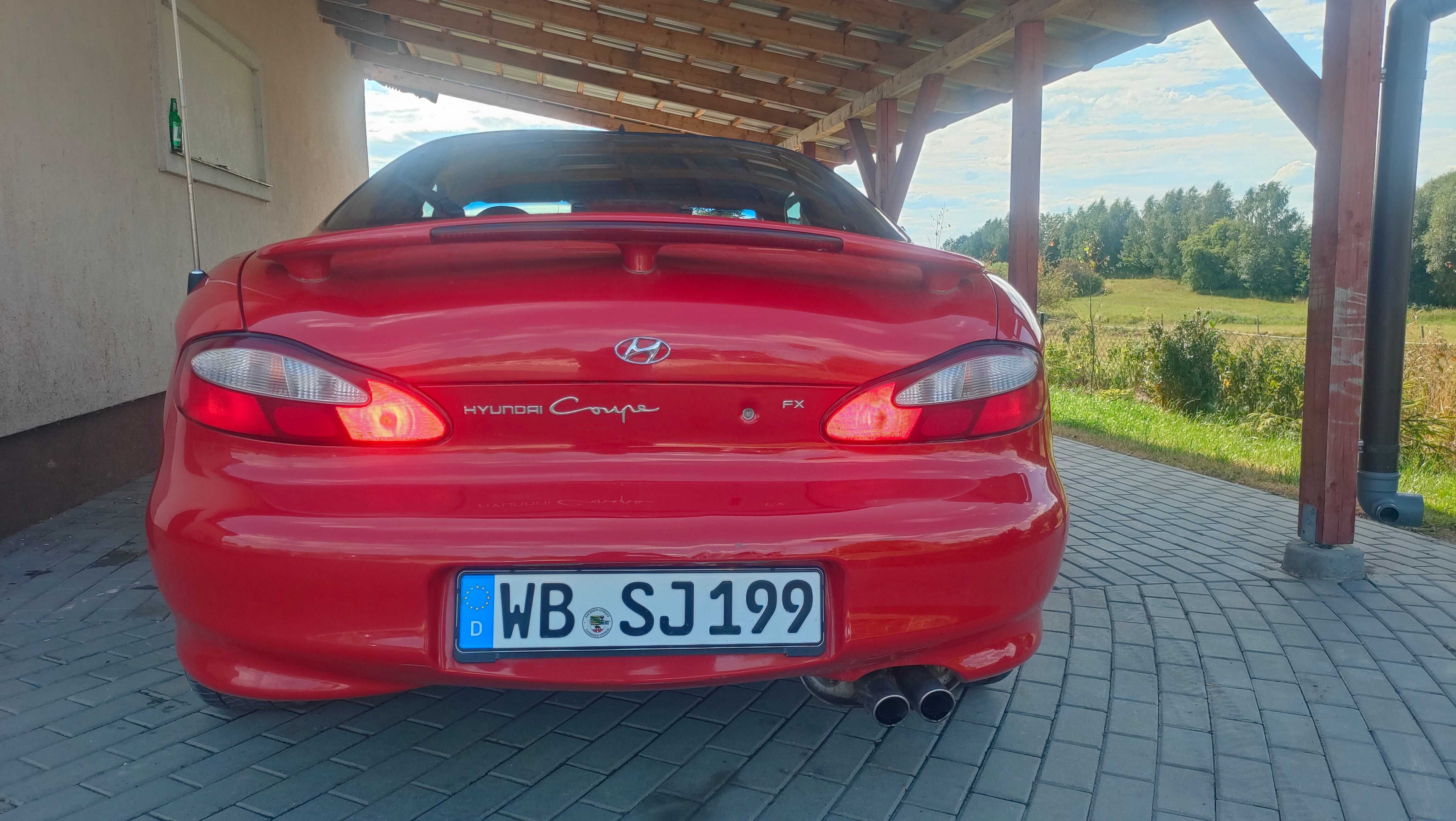 Hyundai coupe FX 2.0 Benz sprowadzony niski przebieg klima