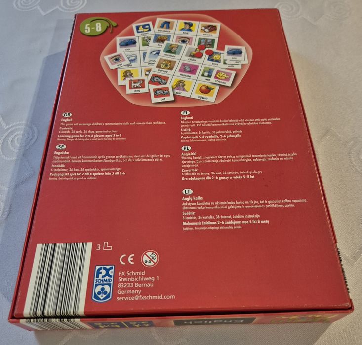 Gra edukacyjna English Learn + Fun