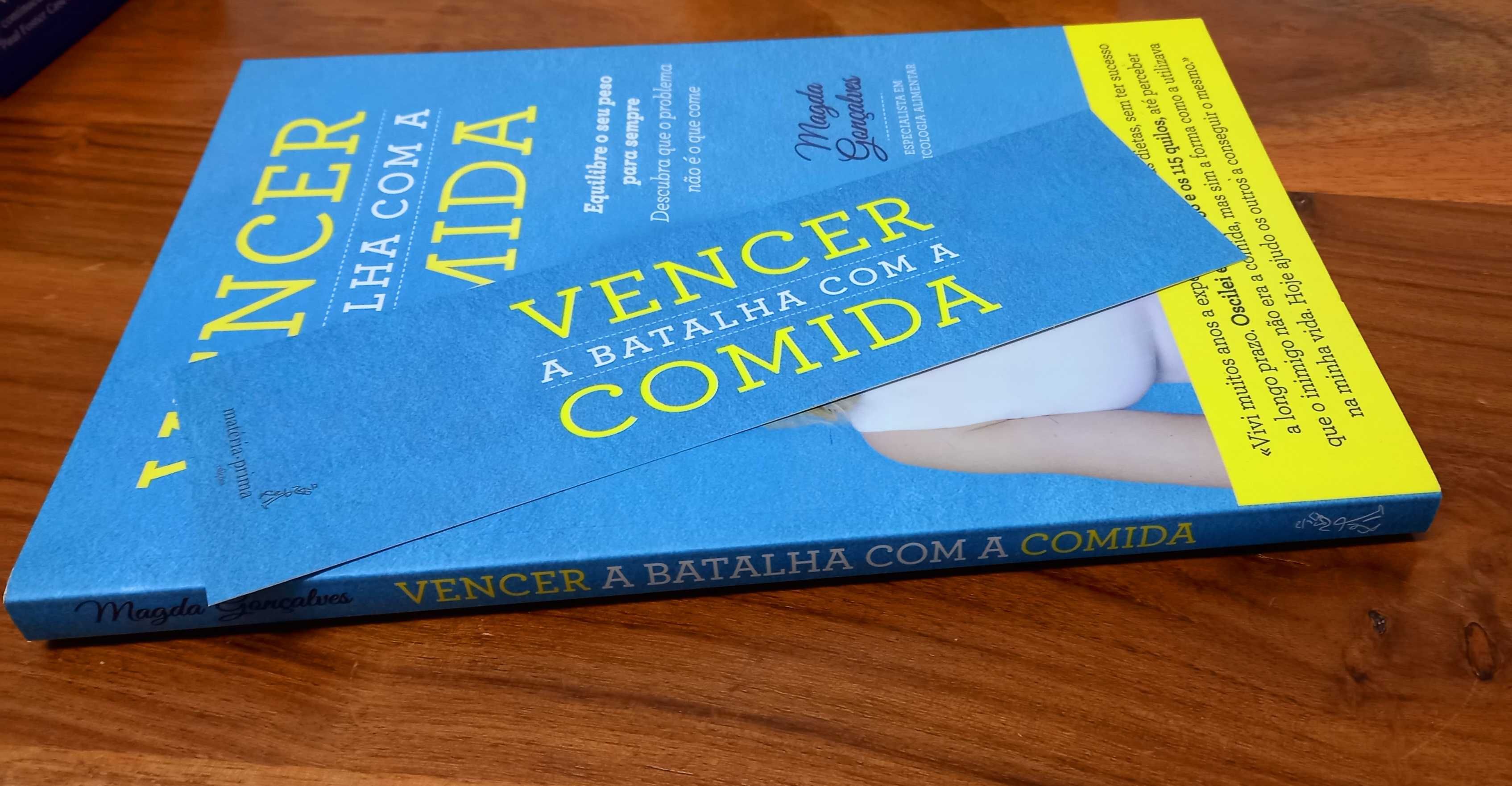 Livro Vencer a Batalha com a Comida - Magda Gonçalves - Muito bom!