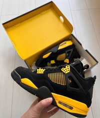 !!! HIT SEZONU !!! Buty Nike Air Jordan 4 Retro Thunder Yellow r. 36-4