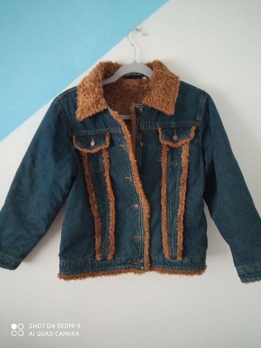 Kurtka ocieplana na "misiu"