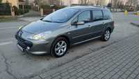 Peugeot 307 SW 1,6 HDI 2007 r zarejestrowany na 7 osób, zadbany.