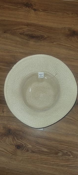 Stylowy kapelusz słomkowy idealny na lato- delikatny BEŻ