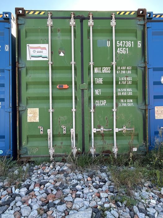 Kontener morski / magazynowy 40’ HC - POZNAŃ Sprzedaż