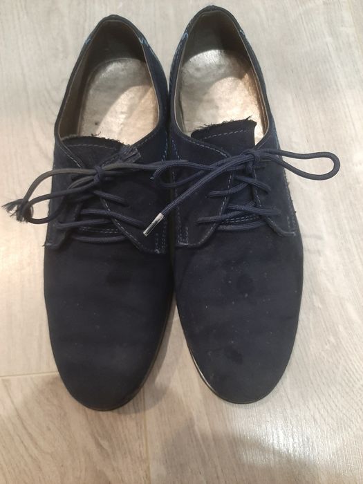 Buty zamsz 34 pantofle