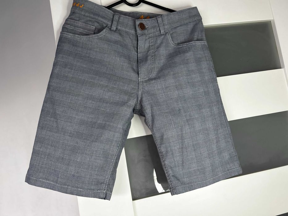 Spodenki A&J Clothes niebieskie w kratkę