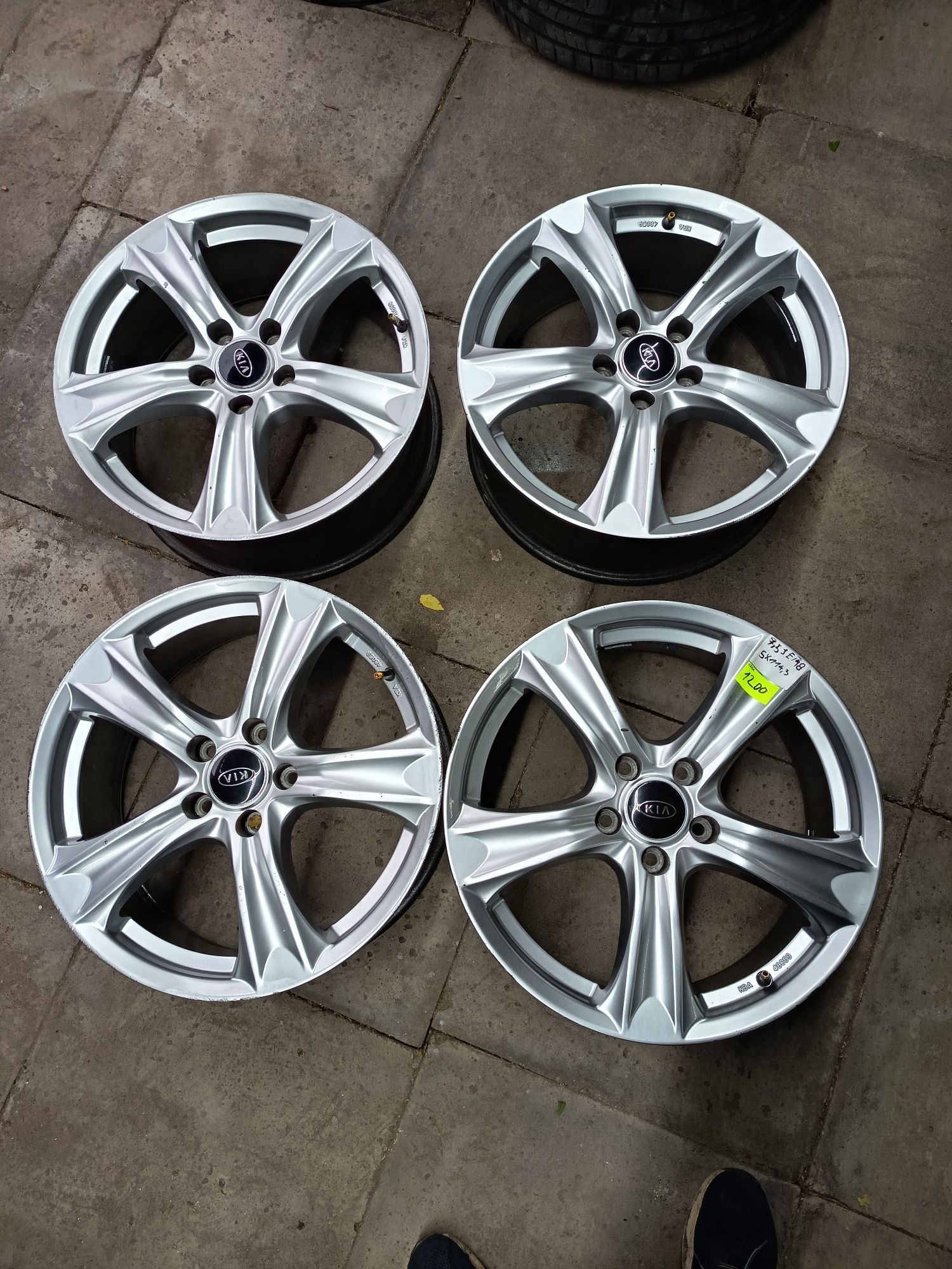 Felgi aluminiowe 5x114,3x18 Kia, Hiundai Mazda/Montaż Wysyłka 25zł