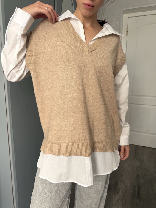 Жіноча сорочка (жилетка + сорочка)