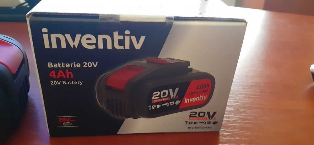 запч ноут батарея инвентив Литий-ионный аккумулятор Inventiv 20 В 4 Ач