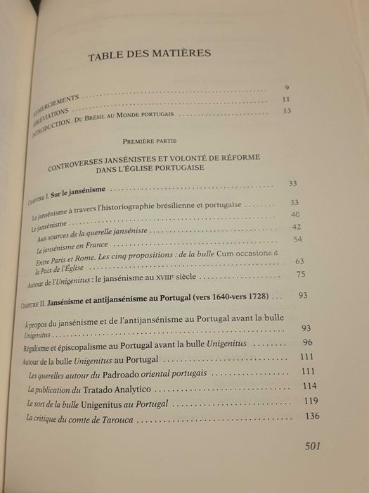 Crónica de D. João de Castro / Jansénisme et Réforme de l´Église