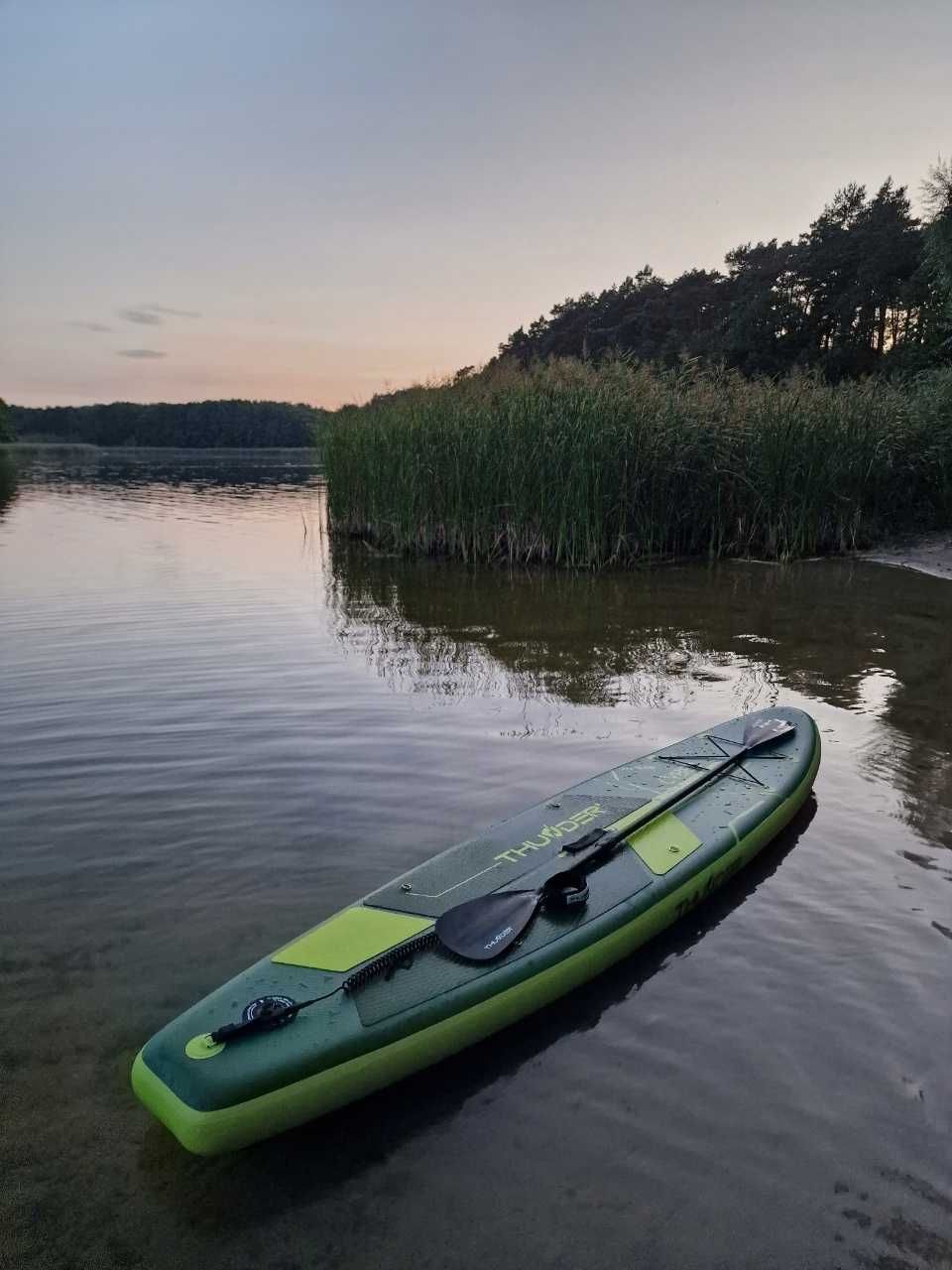Deska SUP 320 cm pompowana z siedziskiem – zestaw do pływania