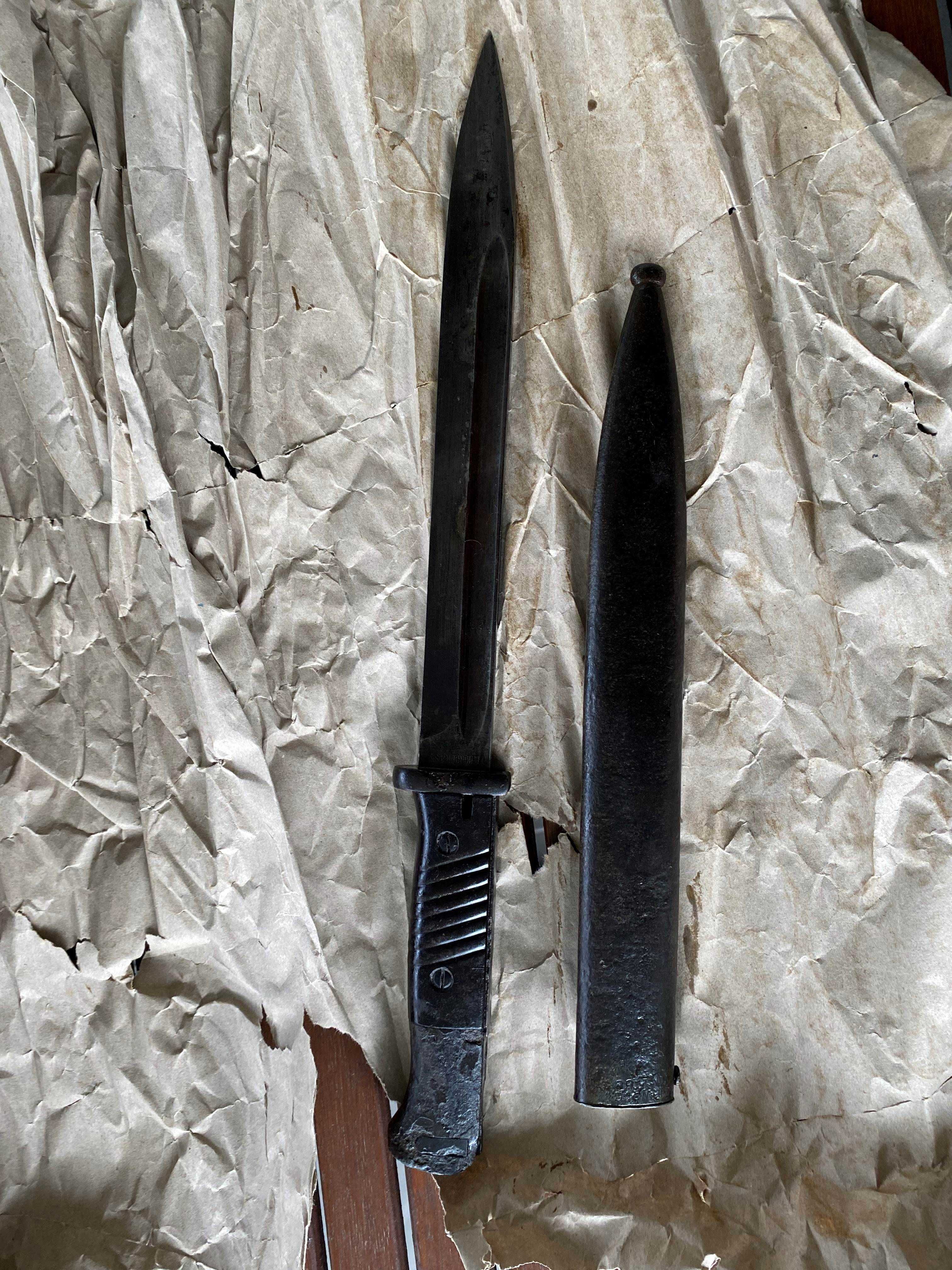 Niemiecki bagnet, mauser wehrmacht, kar98k
