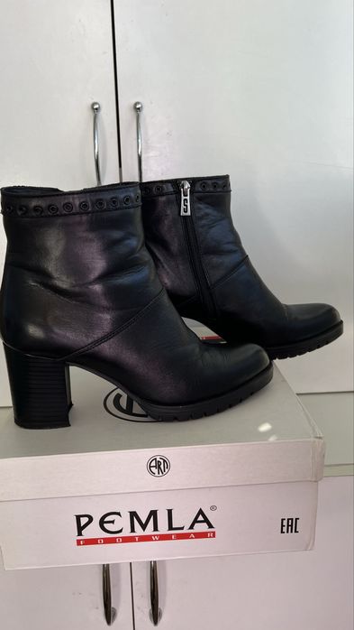 Жіночі шкіряни ботильони, виробництво Туреччина, 38 розмір