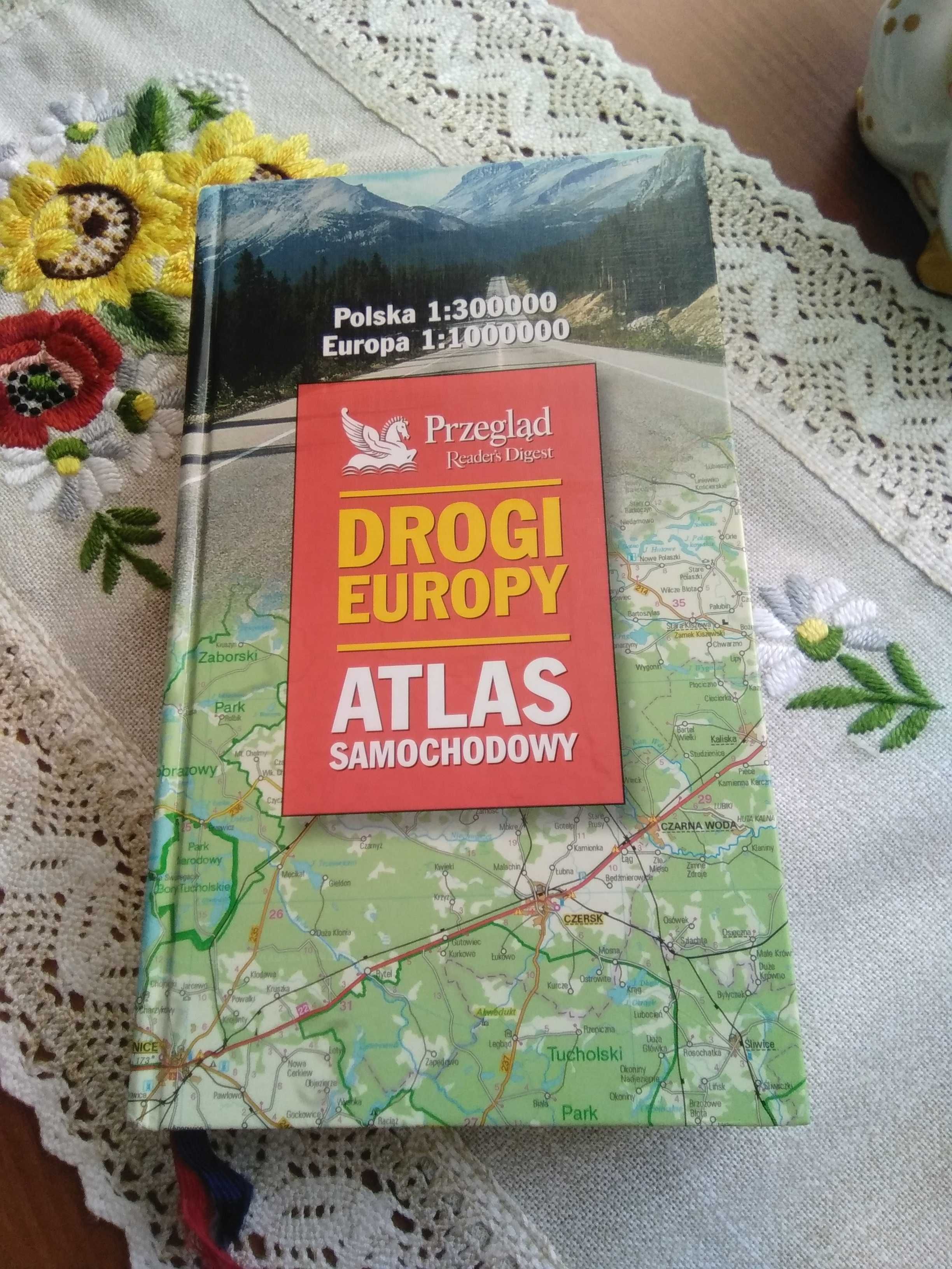 Atlas samochodowy Drogi Europy
