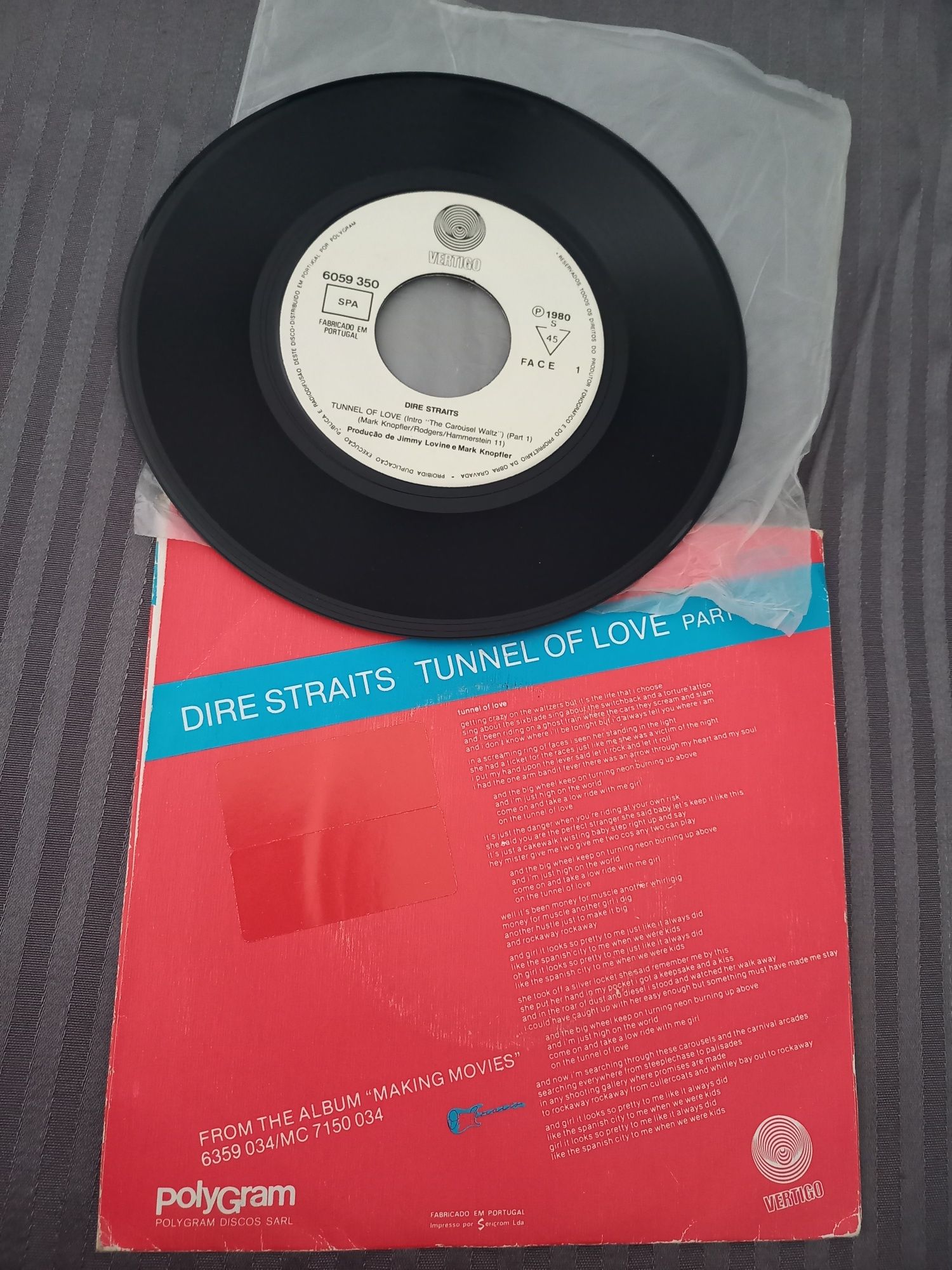 Singles discos de vinil George Michael, the police e Dire Straits