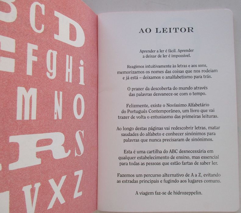 Luís Leal Miranda - - - Novíssimo Alfabetário do Português Cont -Livro