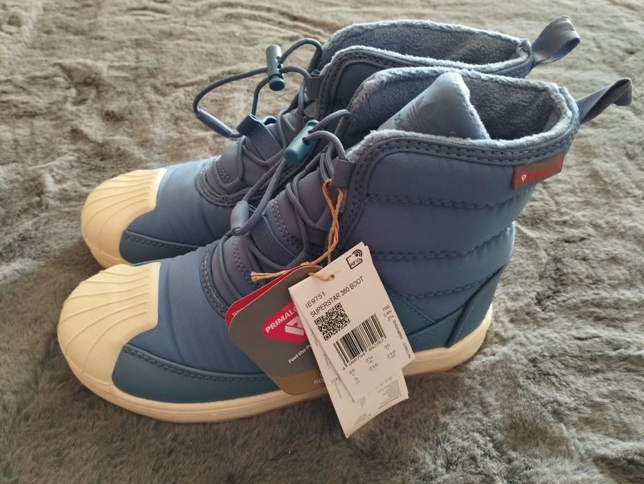 Adidas SUPERSTAR  zimowe Nowe