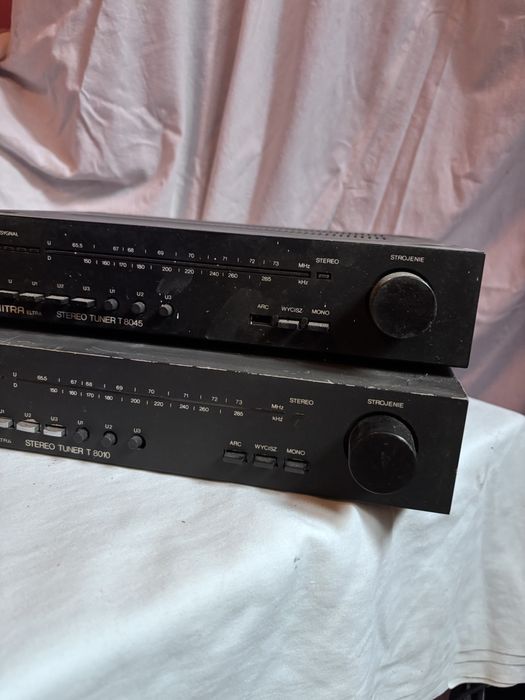 Unitra diora tuner radiowy t8045 oraz t8010