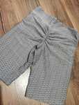 Gofrowane leginsy legginsy kolarki krótkie spodenki XL 42 push up