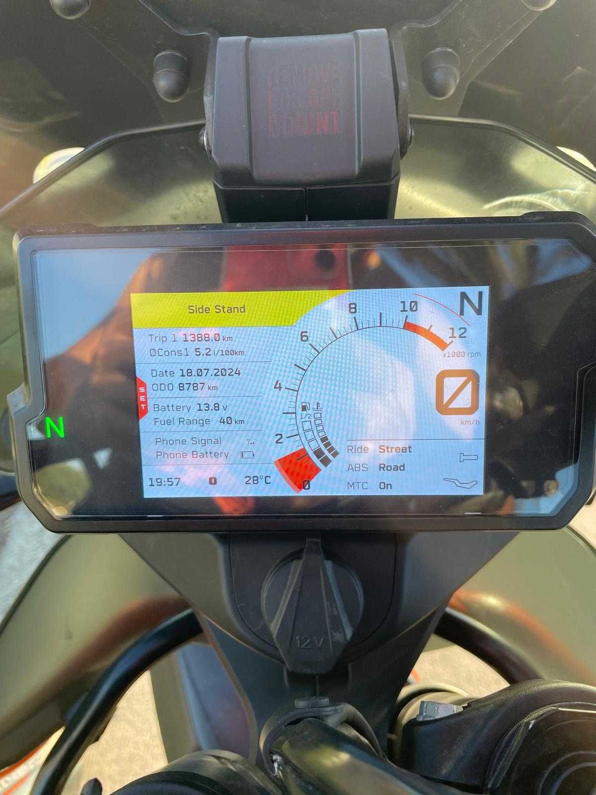 Moto KTM 890 Adventure unica!