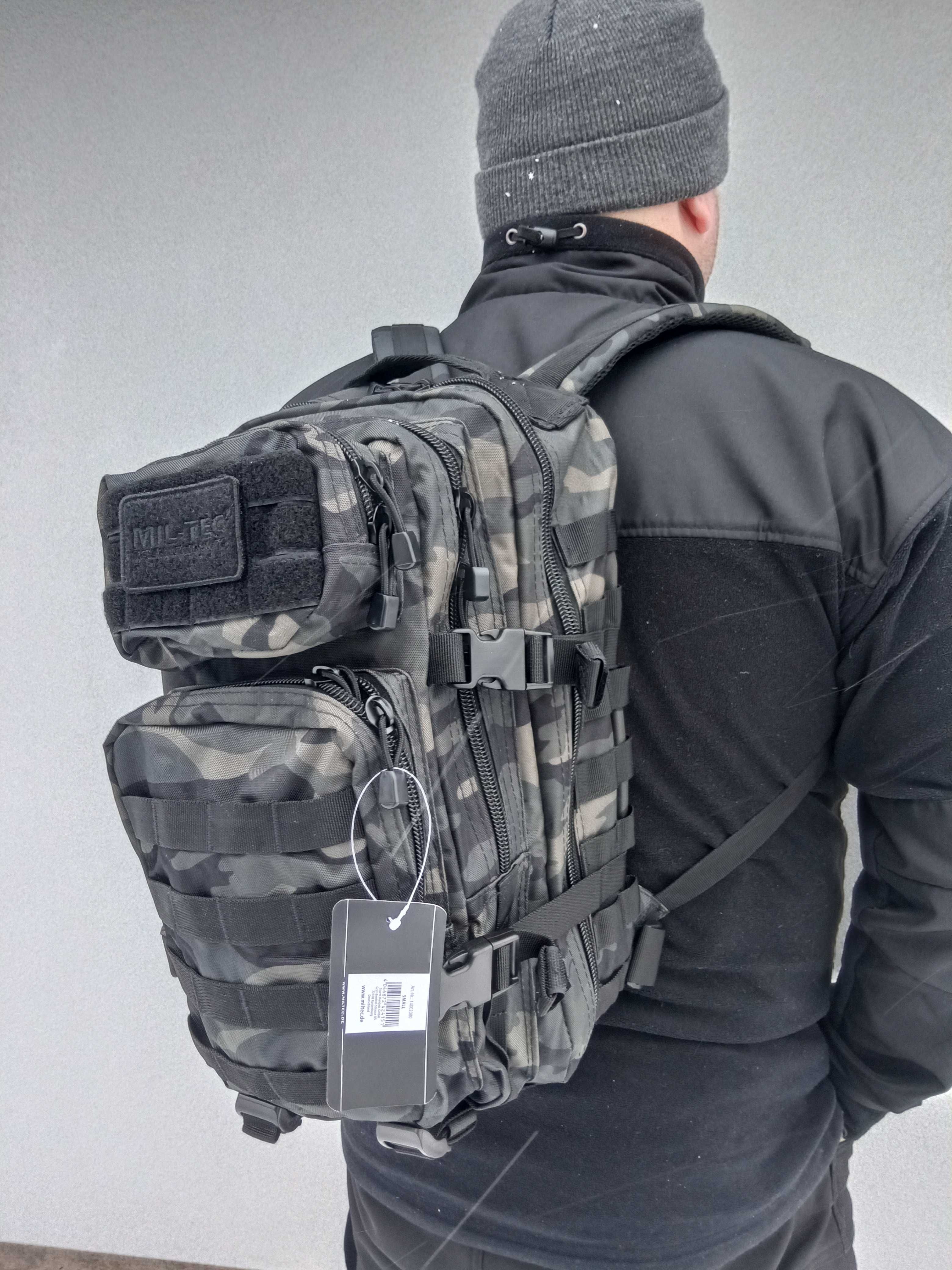 Рюкзак Mil-tec DARK CAMO 36л