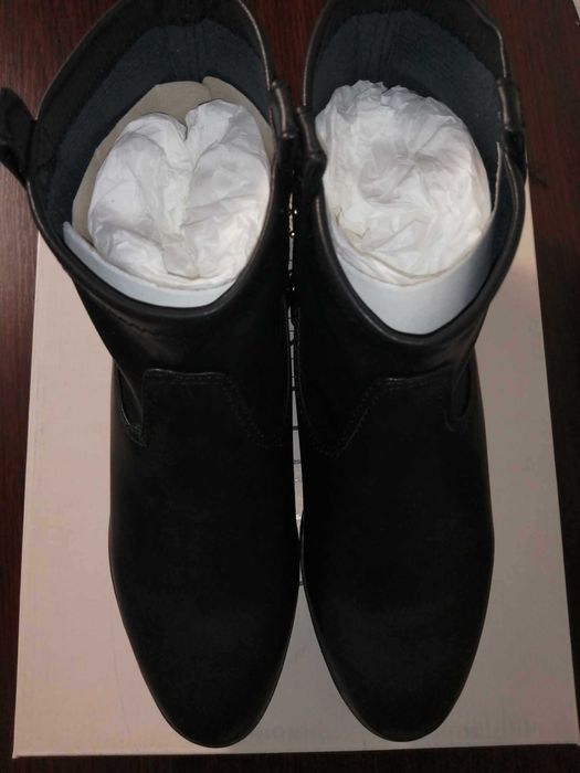 ANNA FIELD Nowe Botki Damskie Eu 37 Oryginalne Buty Czarne