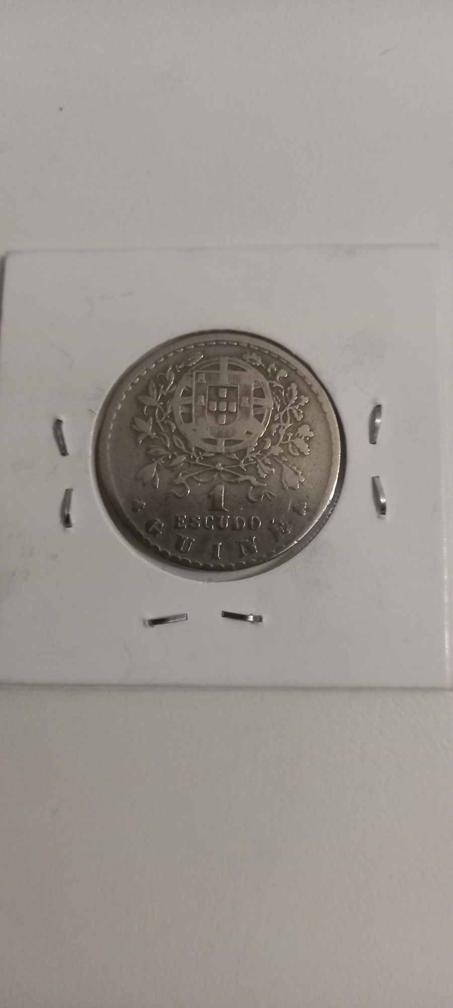 Moeda 1 escudo da Guiné