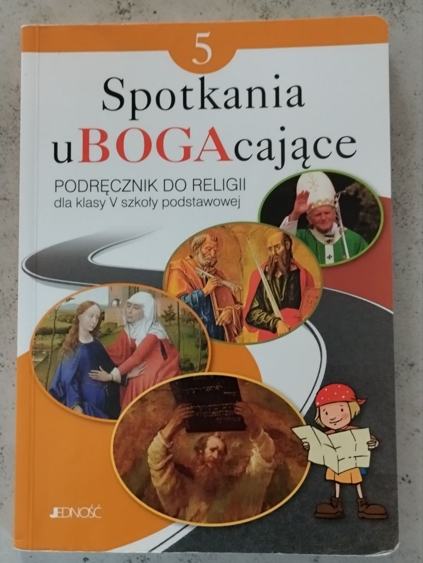 Spotkania u BOGAcające - Podręcznik do religii kl. V Wyd. Jedność