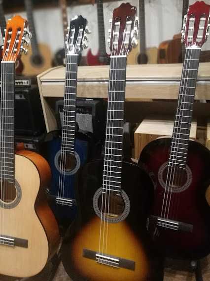 Ambra Viva gitara klasyczna 4/4 różne kolory