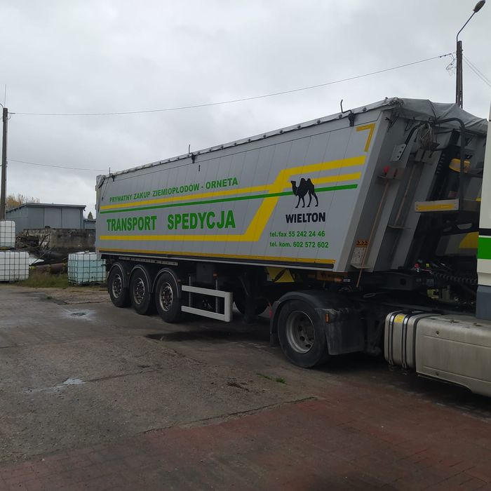 Naczepa wywrotka Wielton 45m3 Saf intrax  IDEALNY STAN