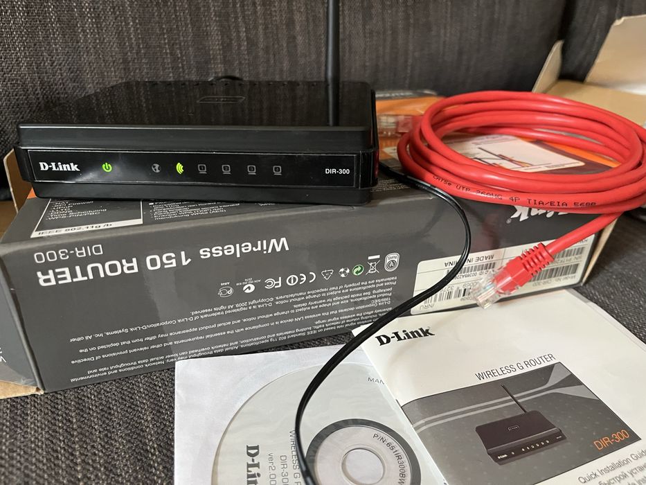 Роутер D-Link Dir-300 повний комплект