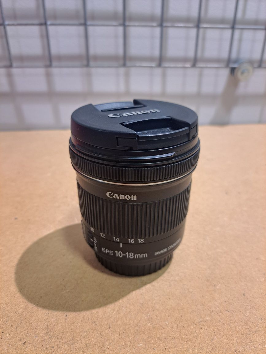Objetiva Canon 10-18 mm COMO NOVA