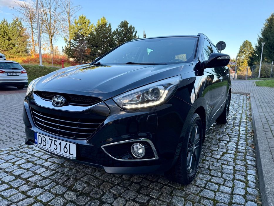Hyundai ix35 Led*Bi-Xenon*Skóra*Automat*4X4*Czujniki Parkowania*Nowy Rozrząd