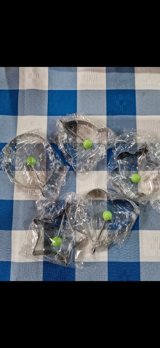 Formas de culinária. 5 unid. Novas