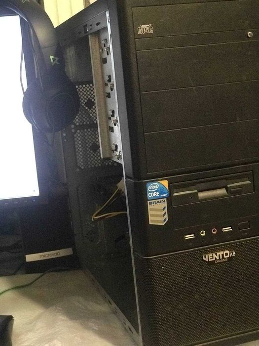 ПК: Core i3-2105, RX 470, DDR3 8GB, SSD + HDD