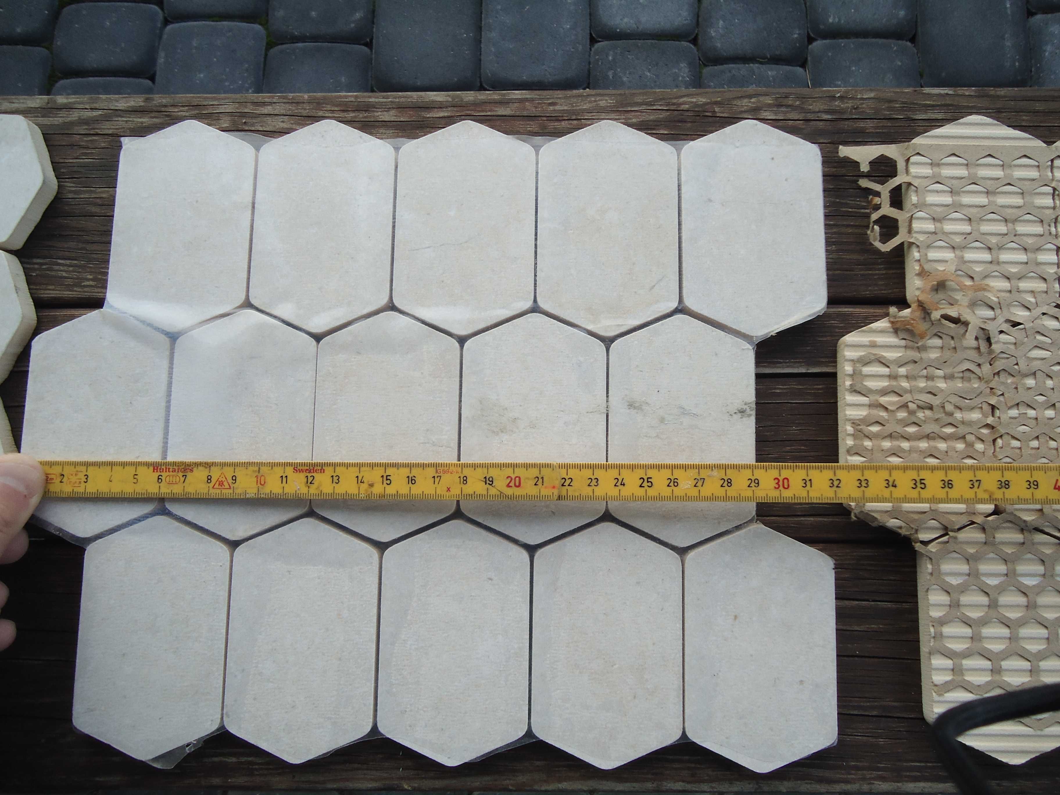 Tubądzin Lemon Stone White Mozaika 25X29,8