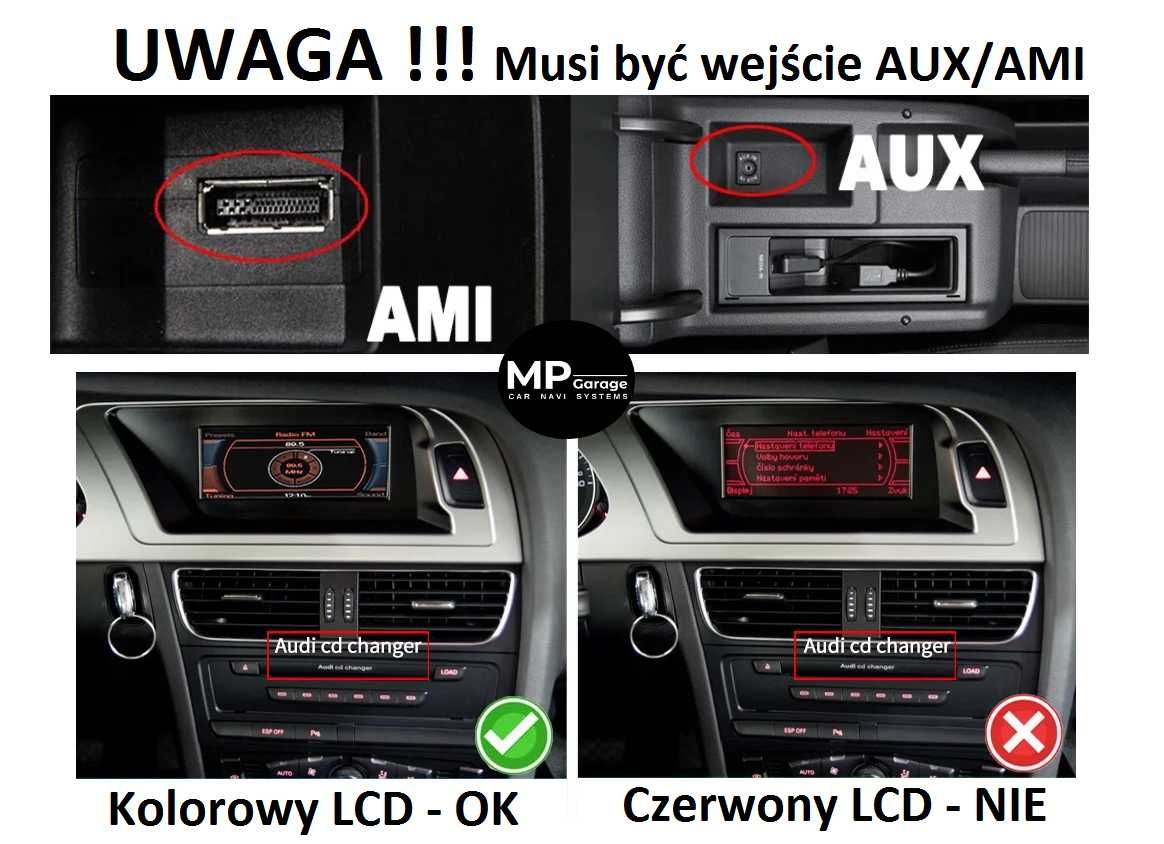 Stacja Multimedialna Audi A4/A5 MMI 2G CarPlay/AA Snapdragon Montaż