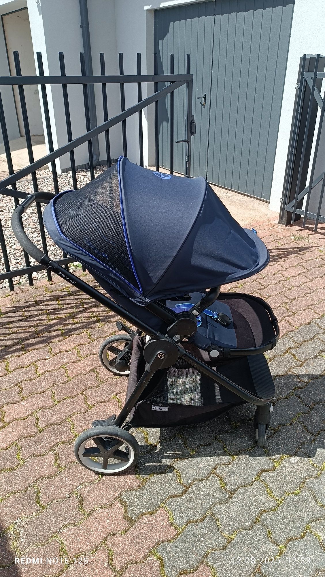 Cybex Iris m-air spacerowy wózek granatowy spacerówka stan bdb