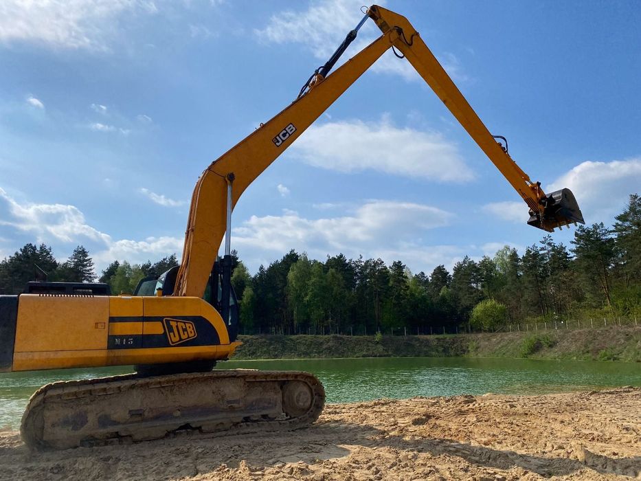 Koparka JCB JS330 NC ramie Long 18m plecak 3t