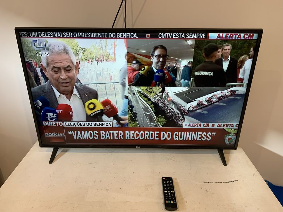 LG 43" com netflix em otimo estado