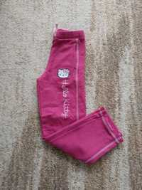 Spodnie dresowe Hello Kitty 116 różowe