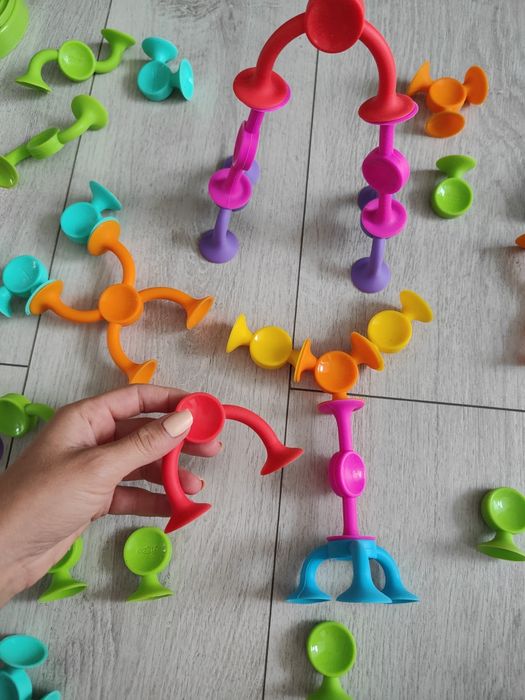 Fat Brain Toys Squigz 2.0 przyssawki