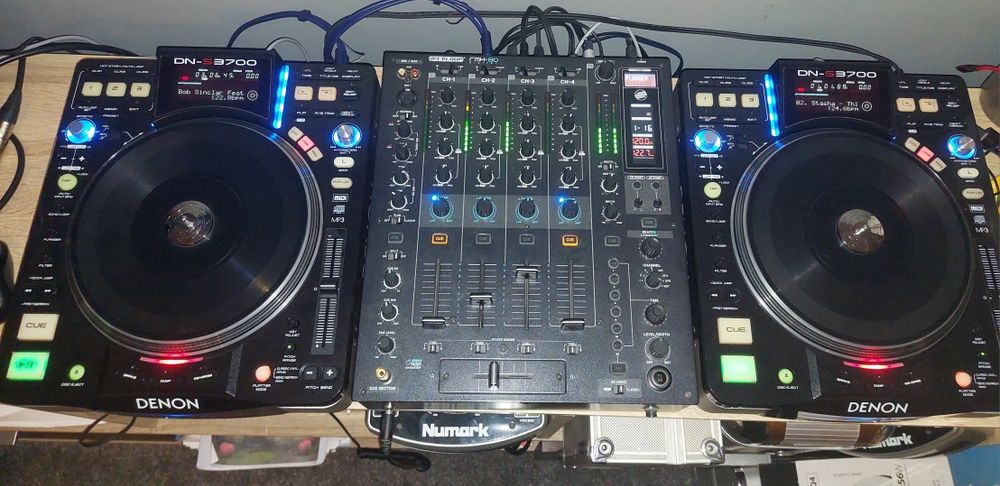 Reloop RMX80 +2x Denon DN-S3700