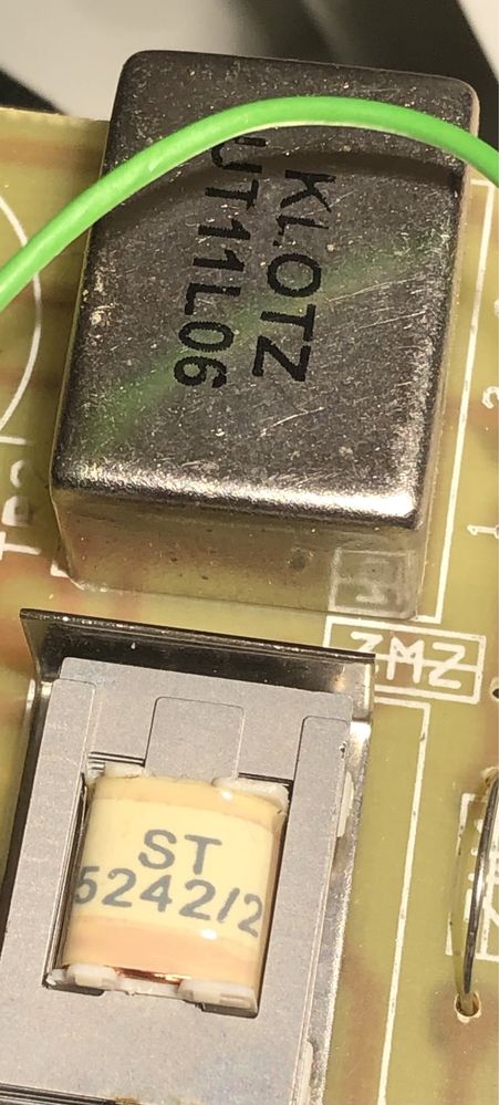 HAUFE Klotz transformatory symetryzujące 1:1 dibox rca xlr balun  2szt