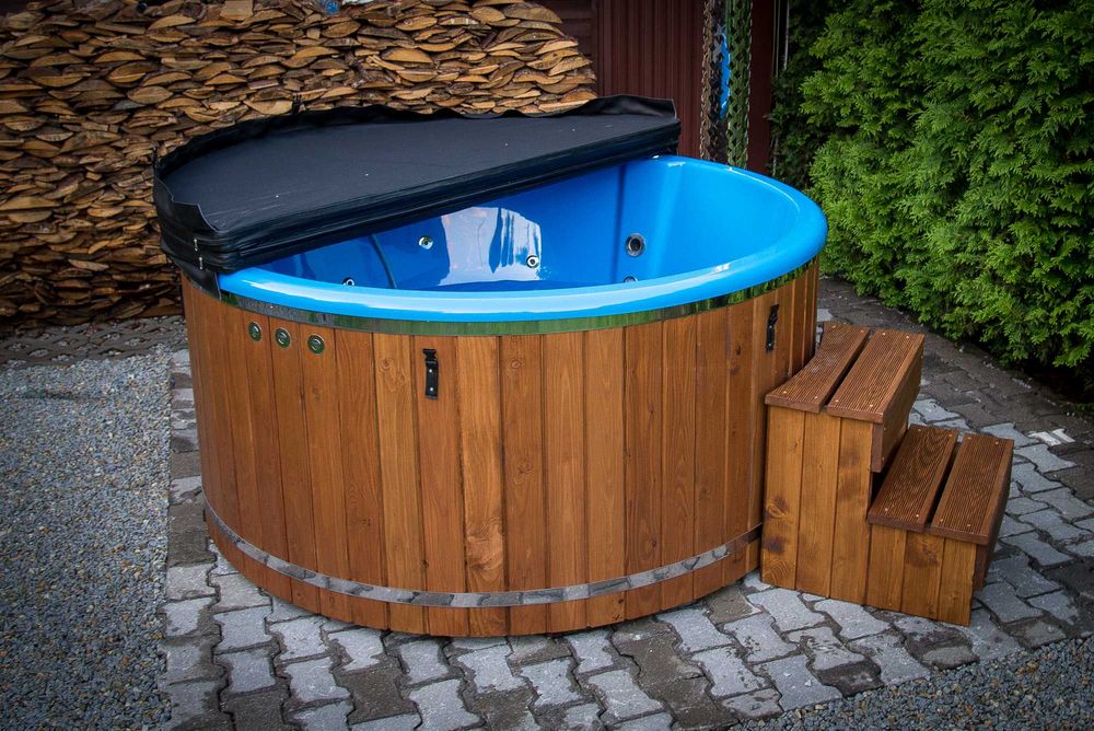 Balia ogrodowa Jacuzzi Hot Tuba Bania Gorąca Beczka dysze hydromasaż